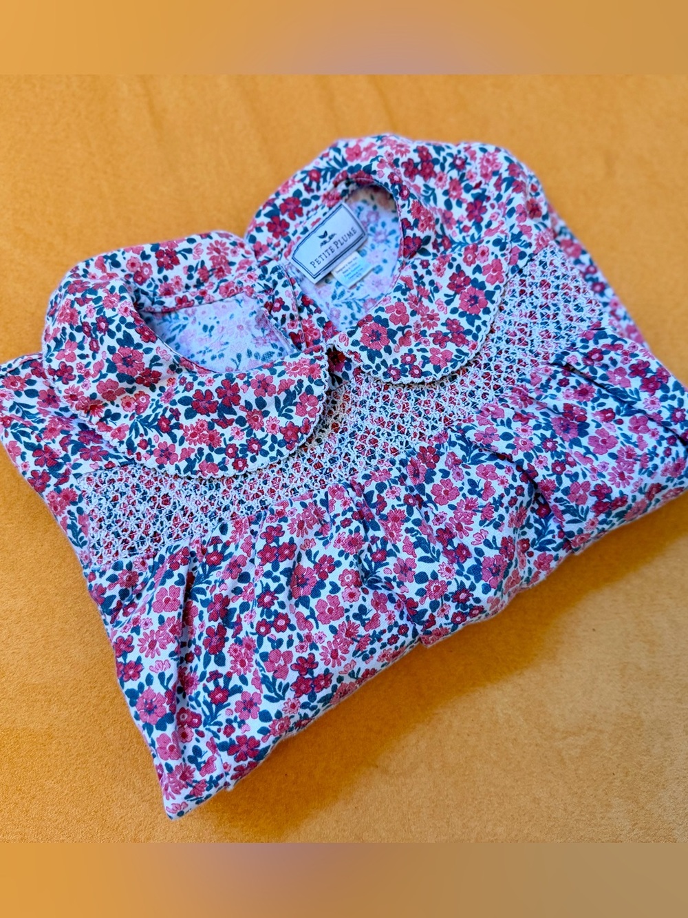 Petite Plume Floral Twill Nightgown